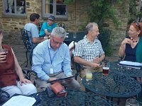 2017-06-17 19.25.40  Drinks at the Wykham Arms in Sibford Ferris